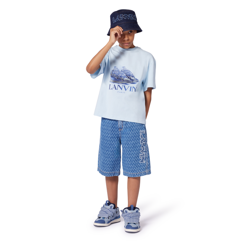 Denim logo bucket hat LANVIN 
                    GIRL