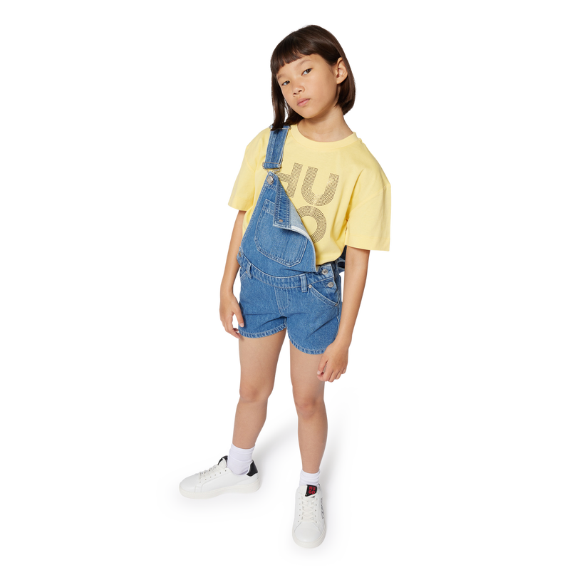 Short denim overalls HUGO 
                    GIRL