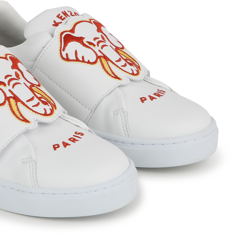 Leather Velcro sneakers KENZO KIDS 
                    UNISEX