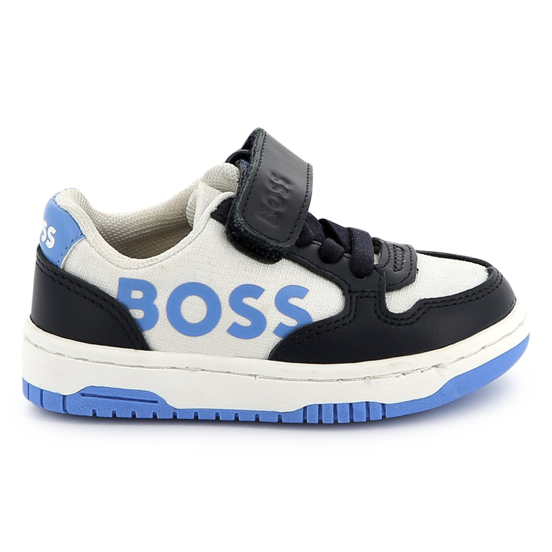 Leather lace-up sneakers BOSS 
                    BOY