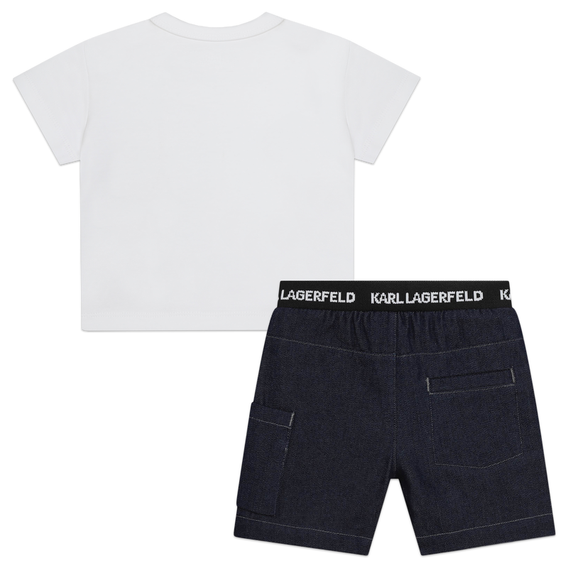 Casual Printed Ensemble KARL LAGERFELD KIDS 
                    BOY