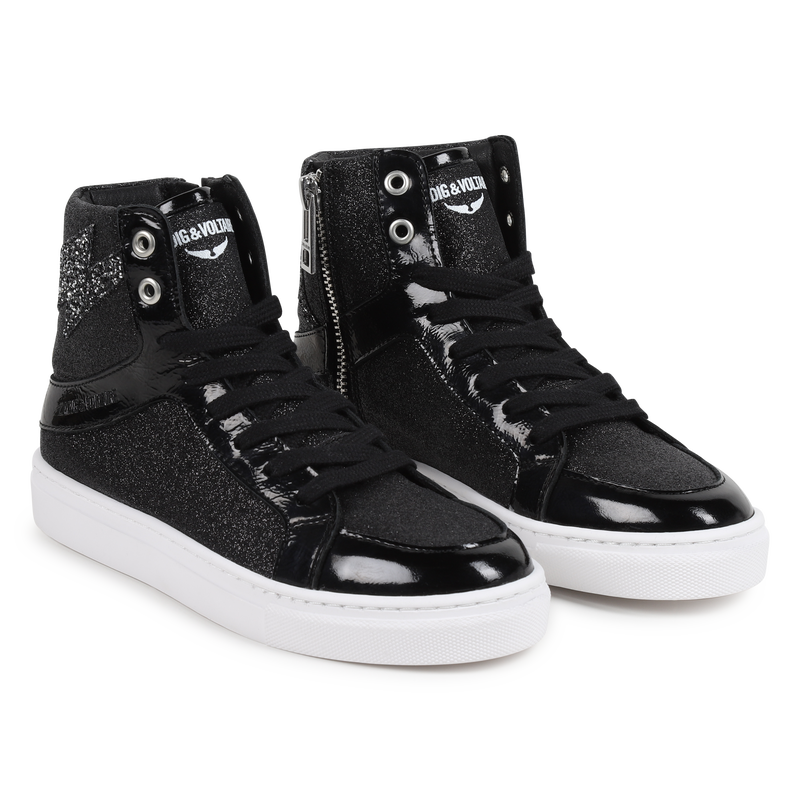 Lace-Up Leather Sneakers ZADIG & VOLTAIRE 
                    GIRL