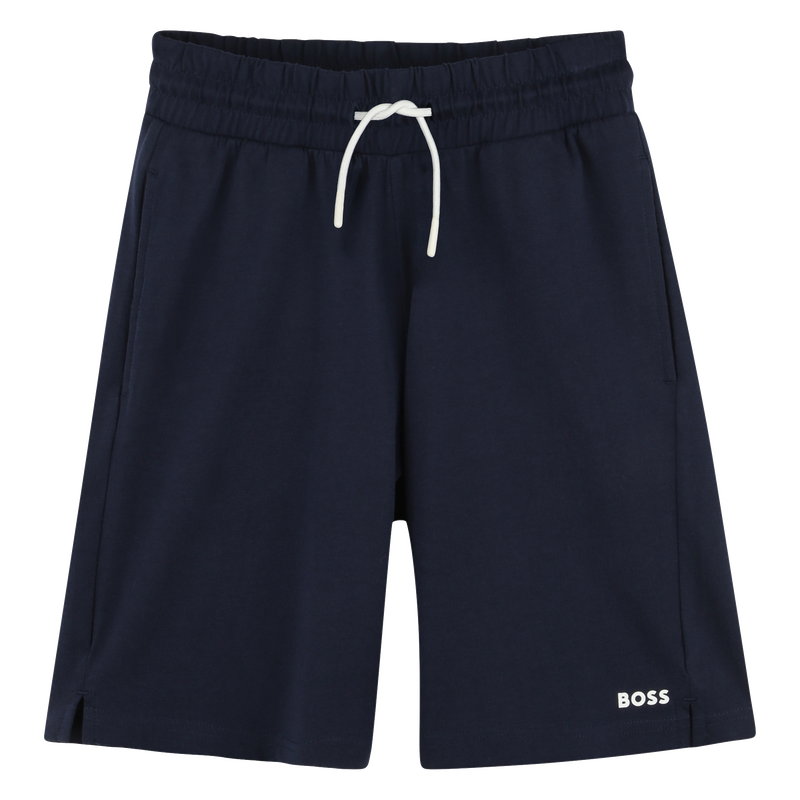 Cotton T-shirt and shorts BOSS 
                    BOY