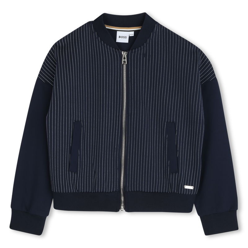 Zipped cardigan with pockets BOSS 
                    GIRL
