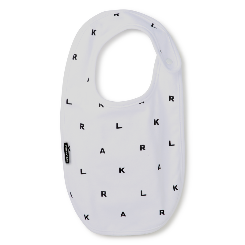 Set of 3 bibs with motifs KARL LAGERFELD KIDS 
                    UNISEX