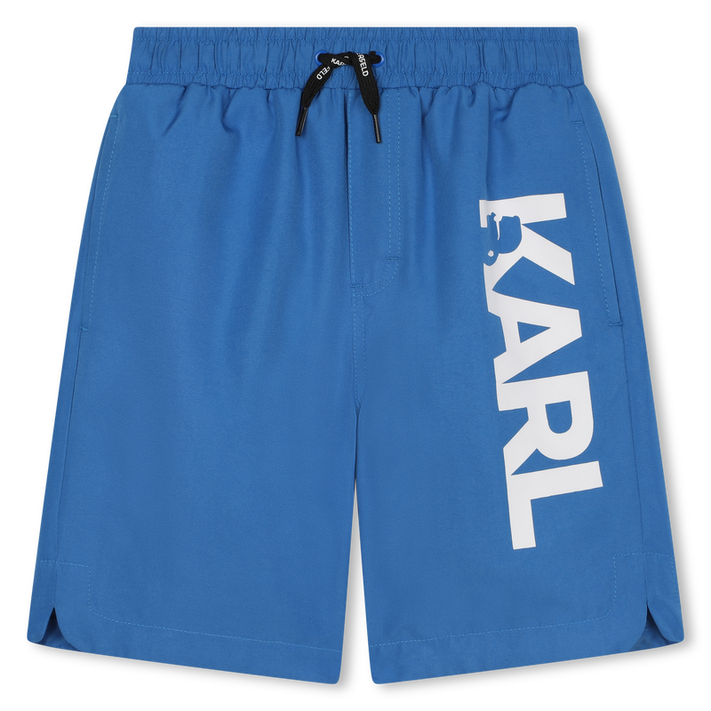 Printed Swim Trunks KARL LAGERFELD KIDS 
                    BOY