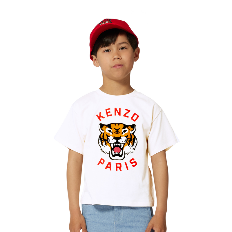 Embroidered cotton cap KENZO KIDS 
                    UNISEX