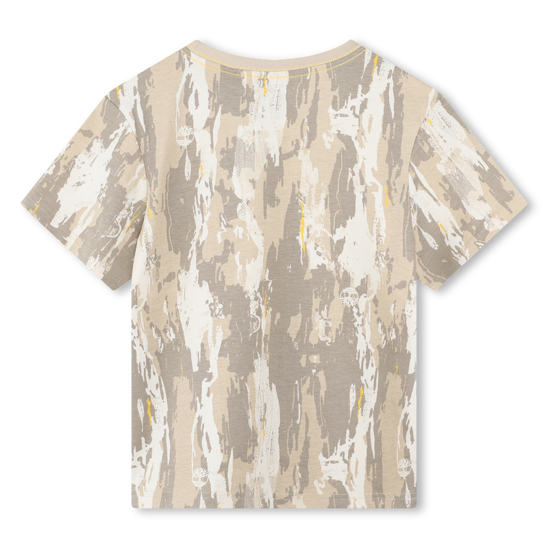 Camouflage Print T-Shirt TIMBERLAND 
                    BOY