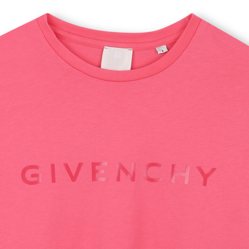 Short T-shirt with prints GIVENCHY 
                    GIRL