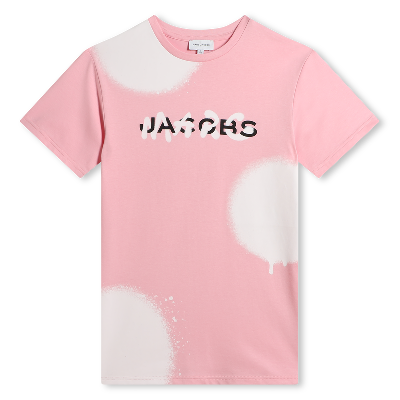 Short-Sleeved Cotton Dress THE MARC JACOBS 
                    GIRL