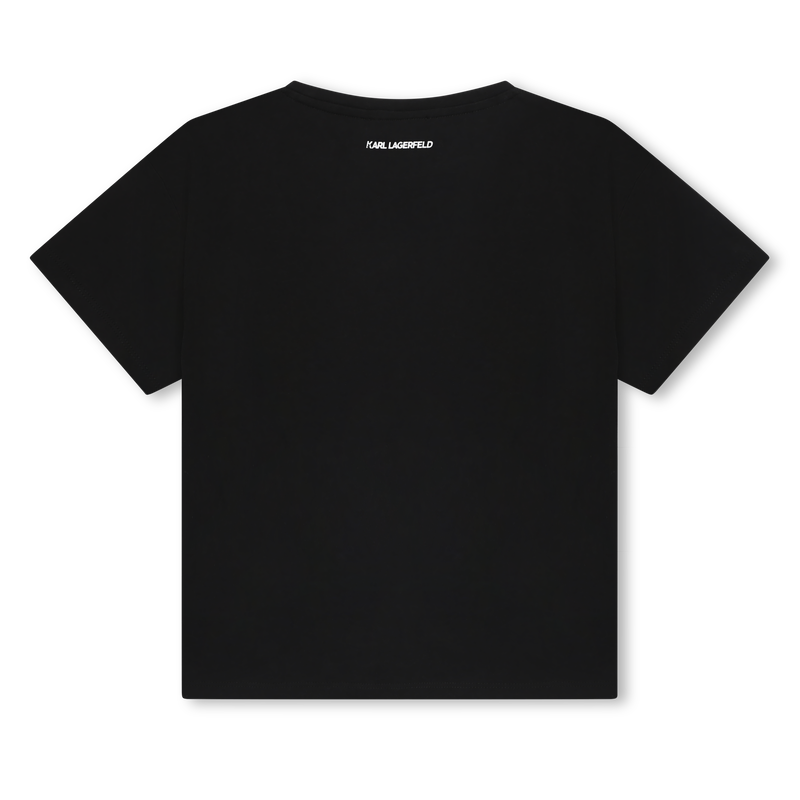 Signature Logo Tee KARL LAGERFELD KIDS 
                    GIRL