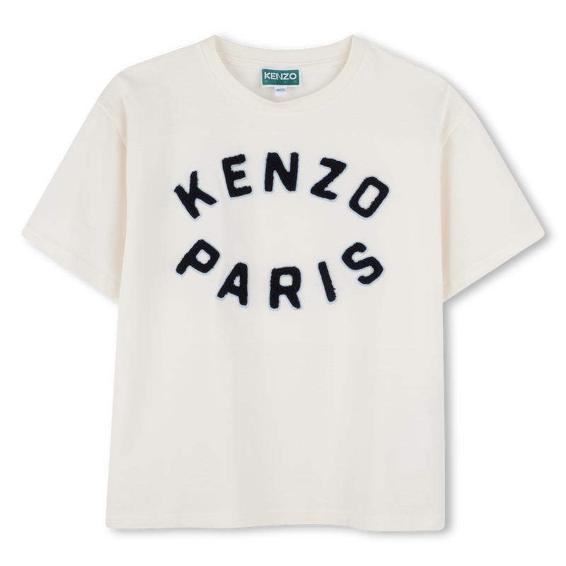Short-sleeved cotton T-shirt KENZO KIDS 
                    UNISEX