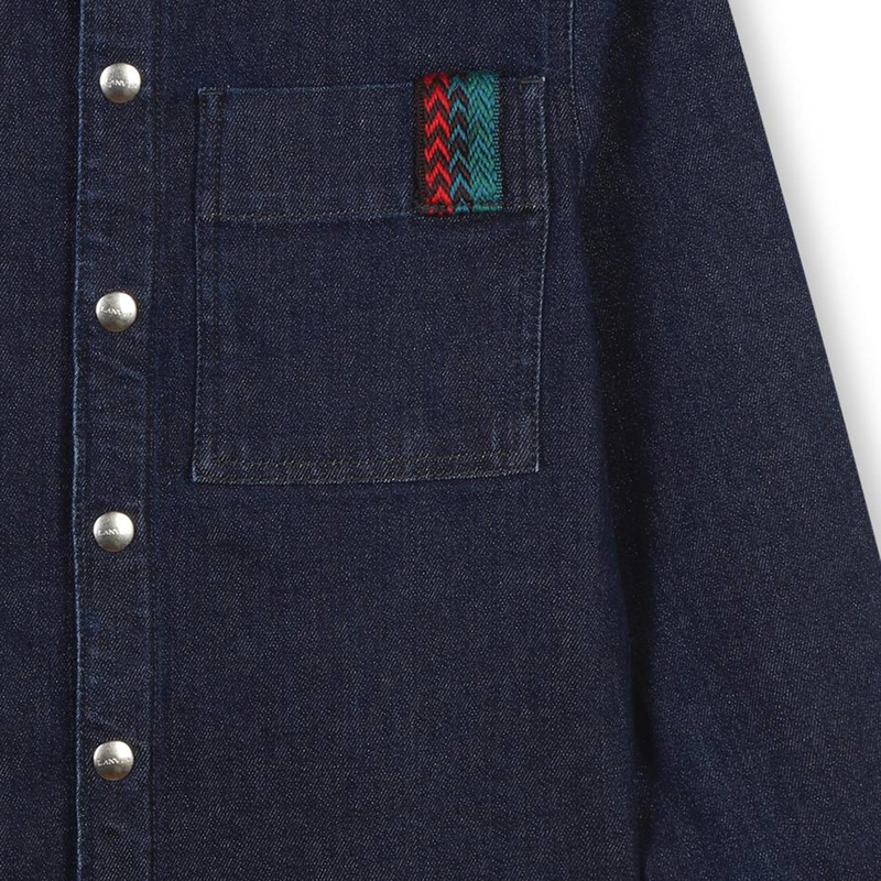 Logo Denim Jacket LANVIN 
                    BOY
