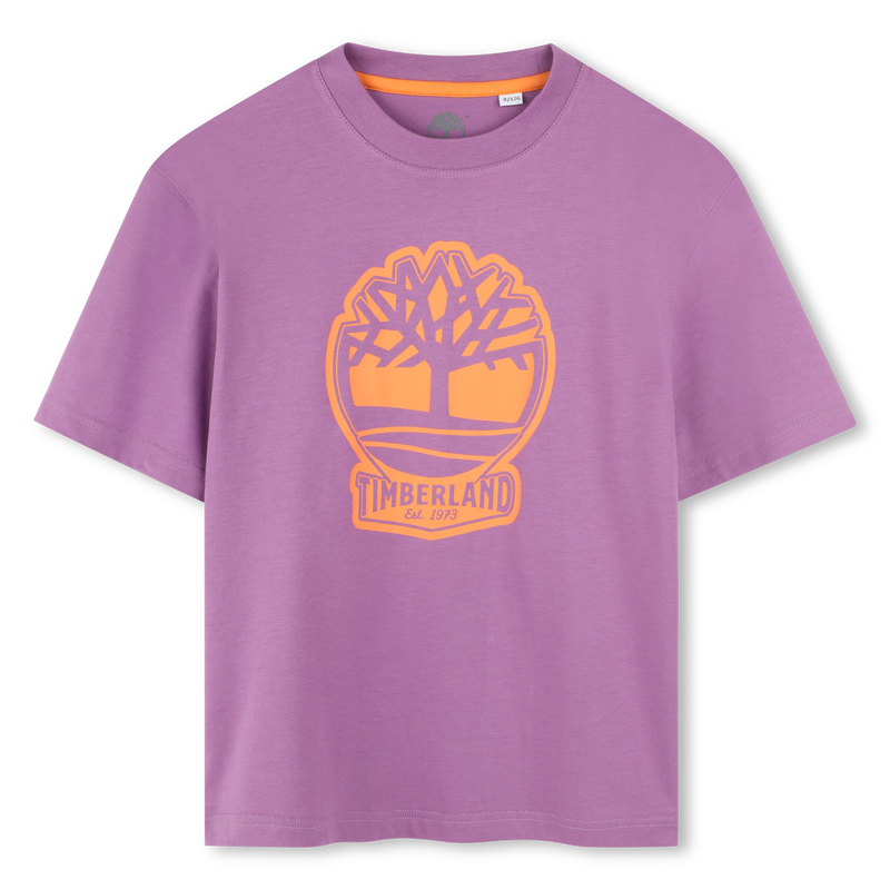 Two-tone T-shirt with logo TIMBERLAND 
                    BOY