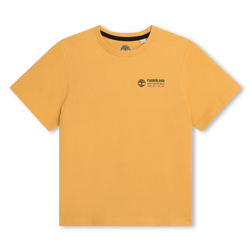 Short-Sleeved Cotton T-Shirt TIMBERLAND 
                    BOY