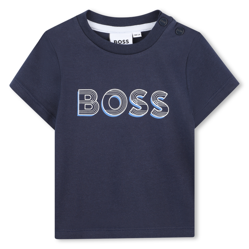 T-shirt with logo print BOSS 
                    BOY