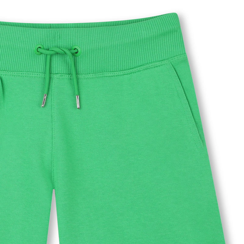 Fleece Bermuda running shorts HUGO 
                    BOY