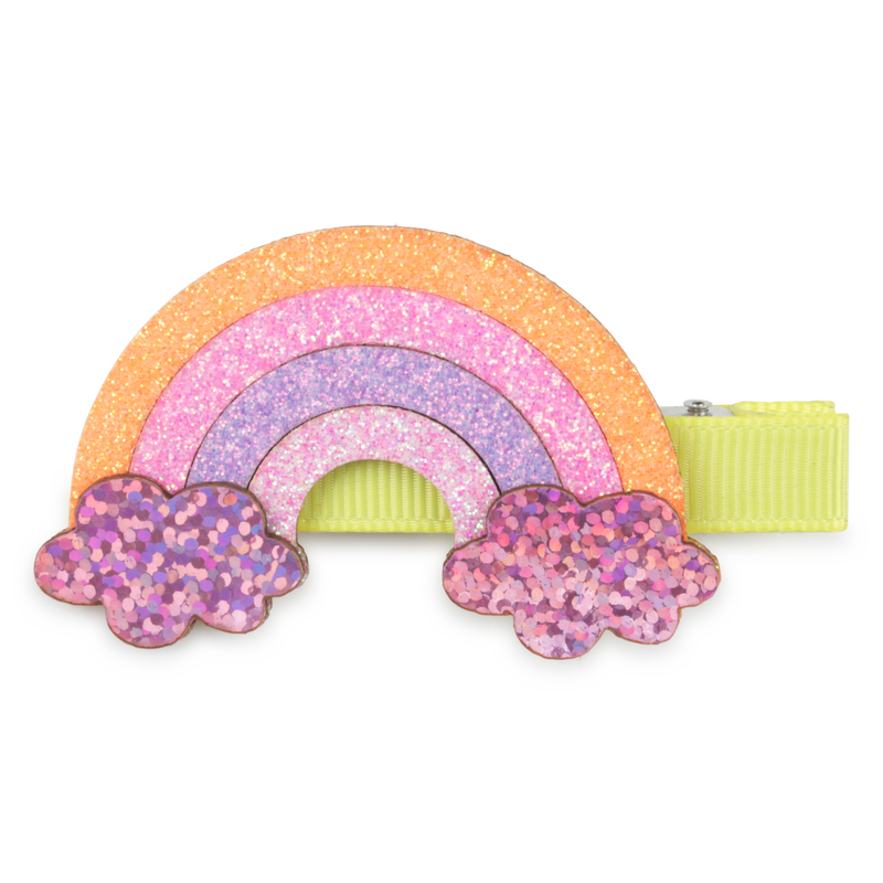 Hair clip with illustration BILLIEBLUSH 
                    GIRL