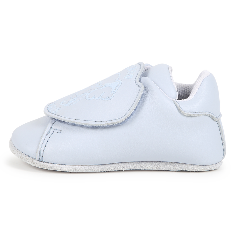 Velcro Leather Booties KENZO KIDS 
                    UNISEX