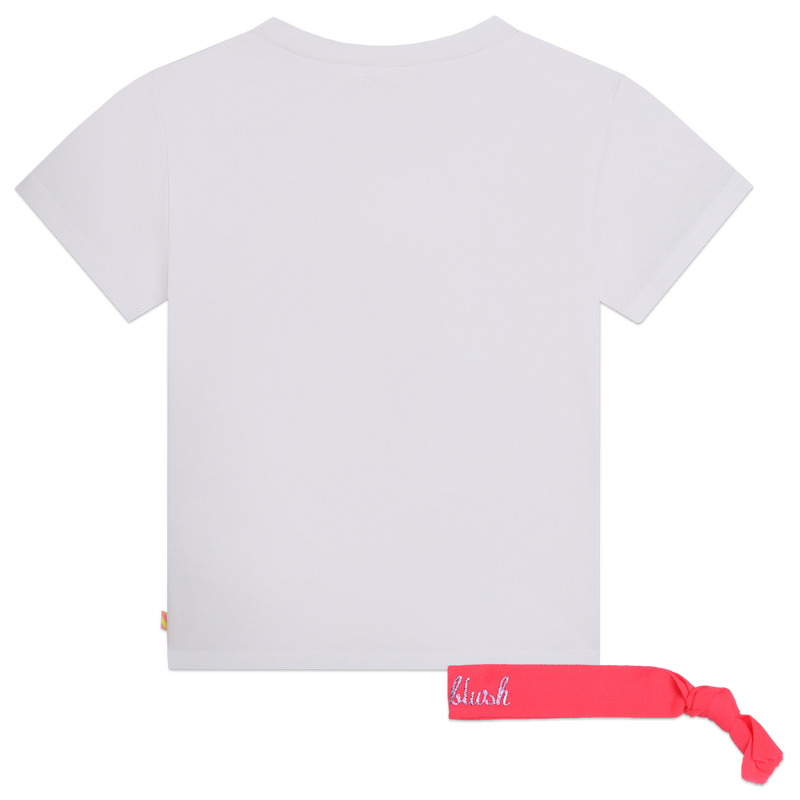 Accessorized graphic print tee BILLIEBLUSH 
                    GIRL