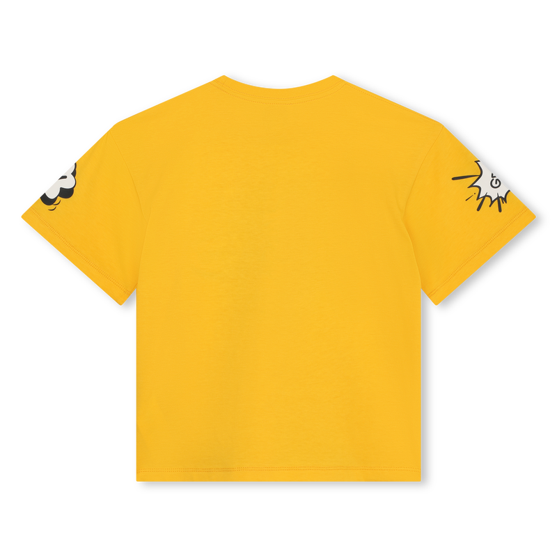 Printed Cotton T-Shirts KENZO KIDS 
                    GIRL