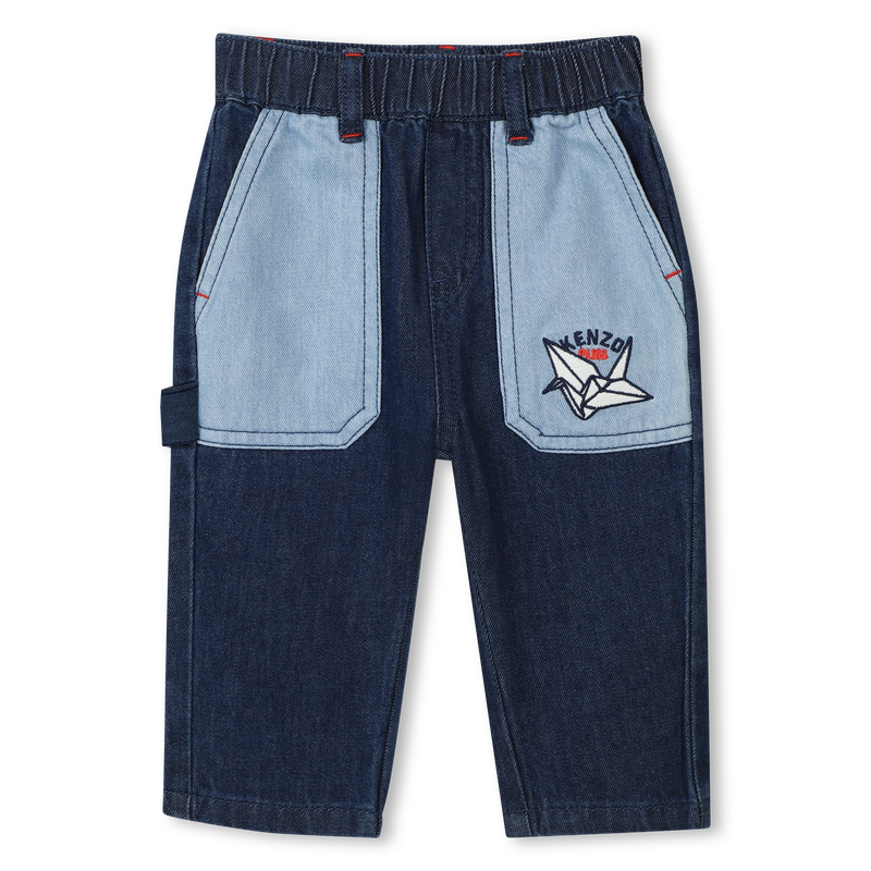 Elasticated waist jeans KENZO KIDS 
                    BOY