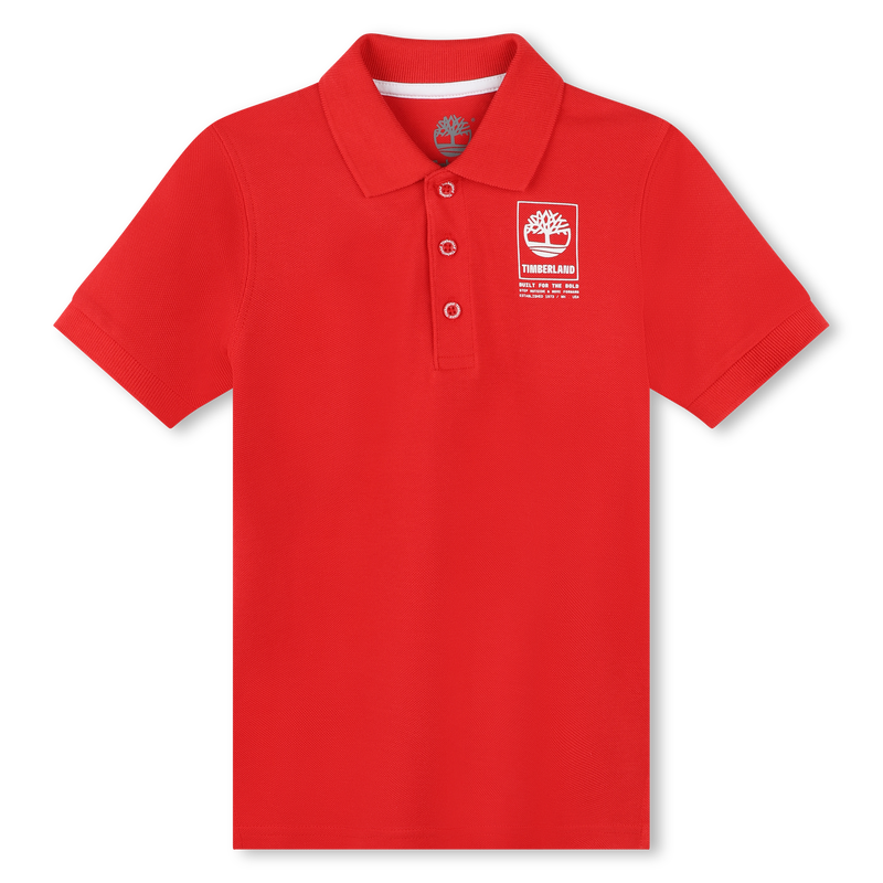 Logo Polo Shirt TIMBERLAND 
                    BOY