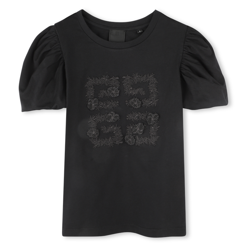 Puff-sleeved T-shirt GIVENCHY 
                    GIRL