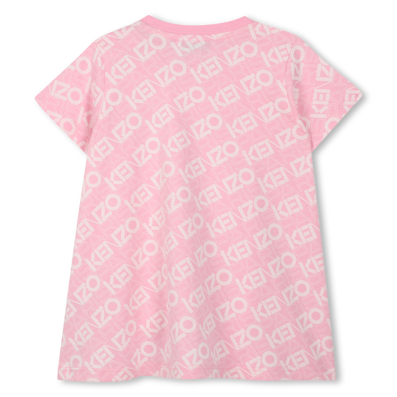 Printed cotton dress KENZO KIDS 
                    GIRL
