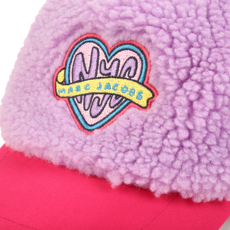 Fluffy fleece baseball cap THE MARC JACOBS 
                    GIRL