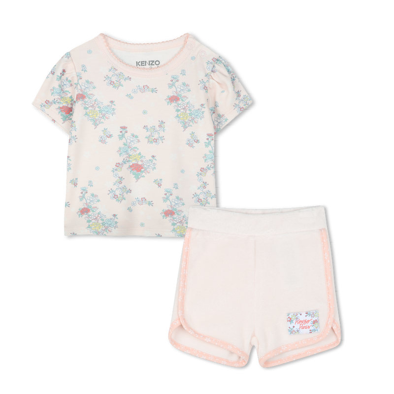 Shorts and T-shirt set KENZO KIDS 
                    GIRL