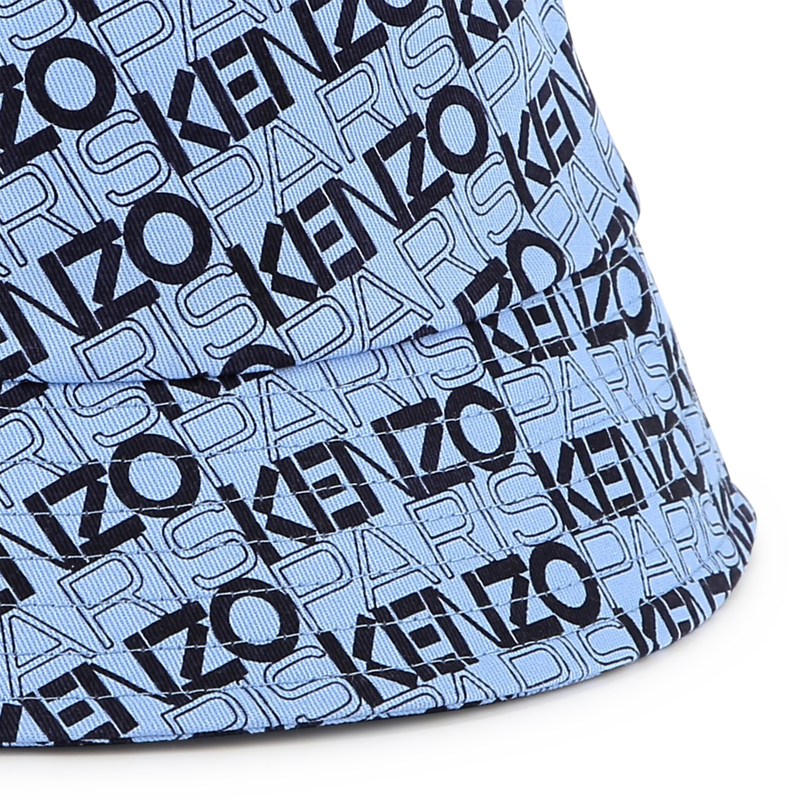 Printed cotton bucket hat KENZO KIDS 
                    UNISEX