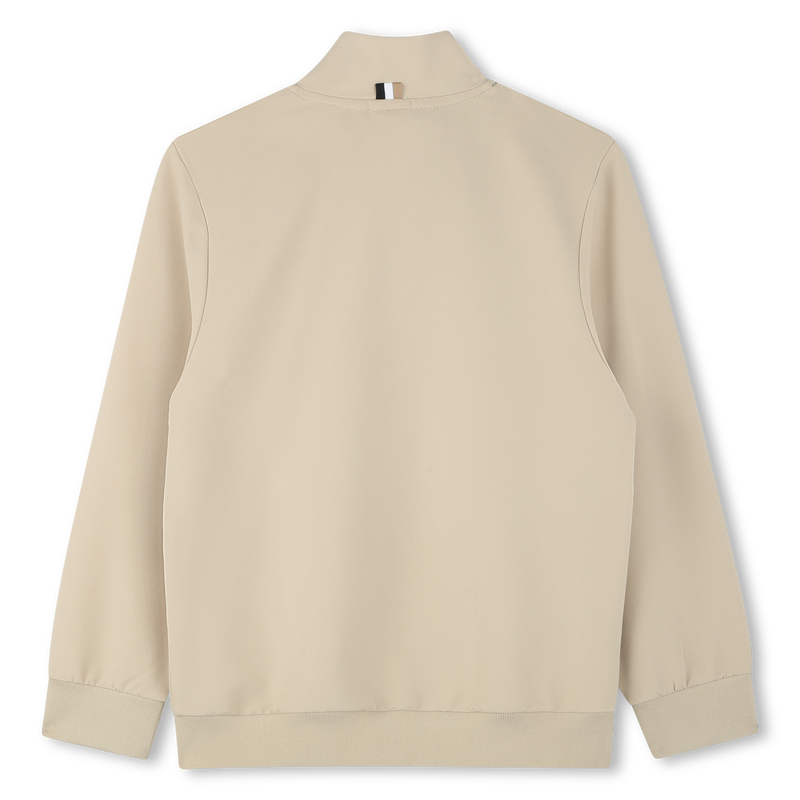 Plain zipped sweatshirt BOSS 
                    BOY