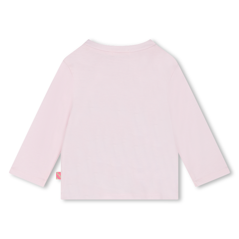 Long-Sleeved Cotton T-Shirt BILLIEBLUSH 
                    GIRL