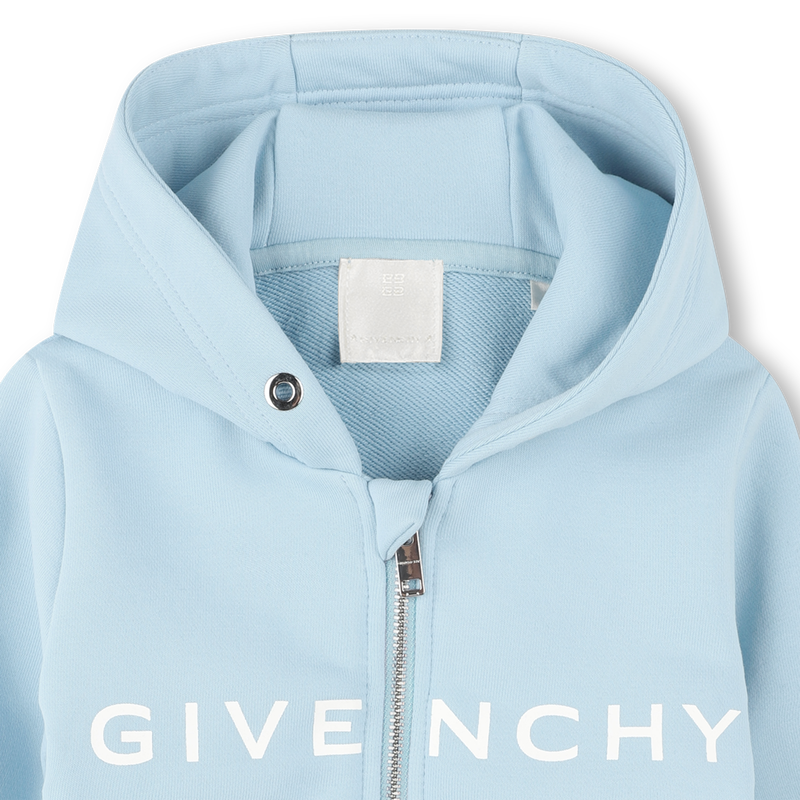 Zip-up hooded sweatshirt GIVENCHY 
                    BOY