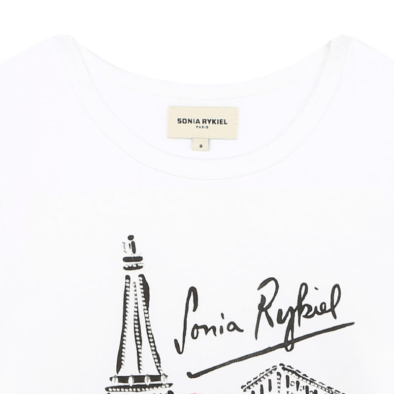 Printed T-Shirt On Front SONIA RYKIEL 
                    GIRL