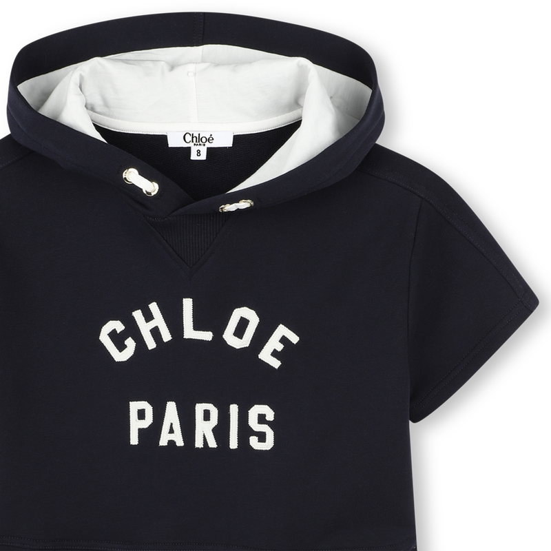 Hooded fleece dress CHLOE 
                    GIRL