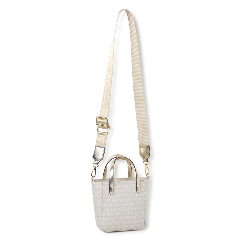 Printed zip-up tote bag MICHAEL KORS 
                    GIRL