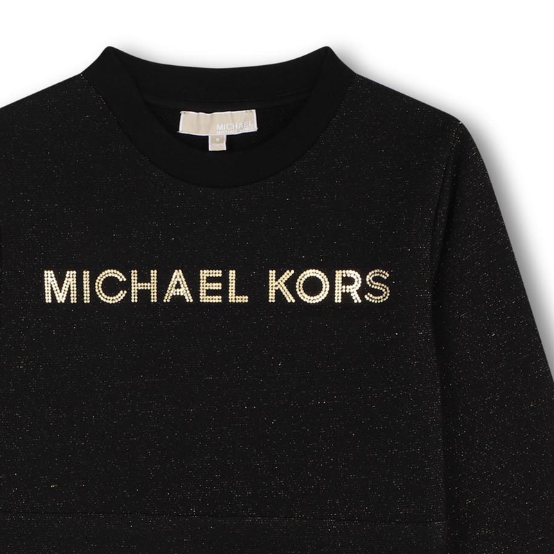 Glittery Fleece Dress MICHAEL KORS 
                    GIRL