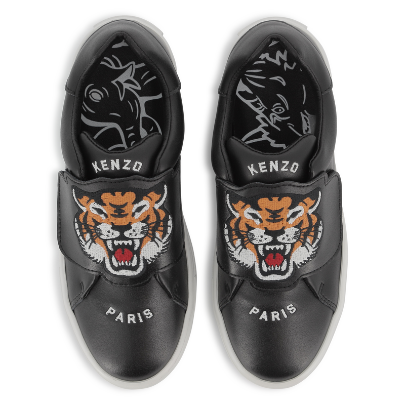 Leather Velcro sneakers KENZO KIDS 
                    UNISEX