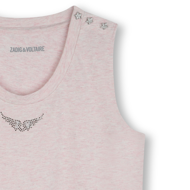 Dress with diamantés ZADIG & VOLTAIRE 
                    GIRL