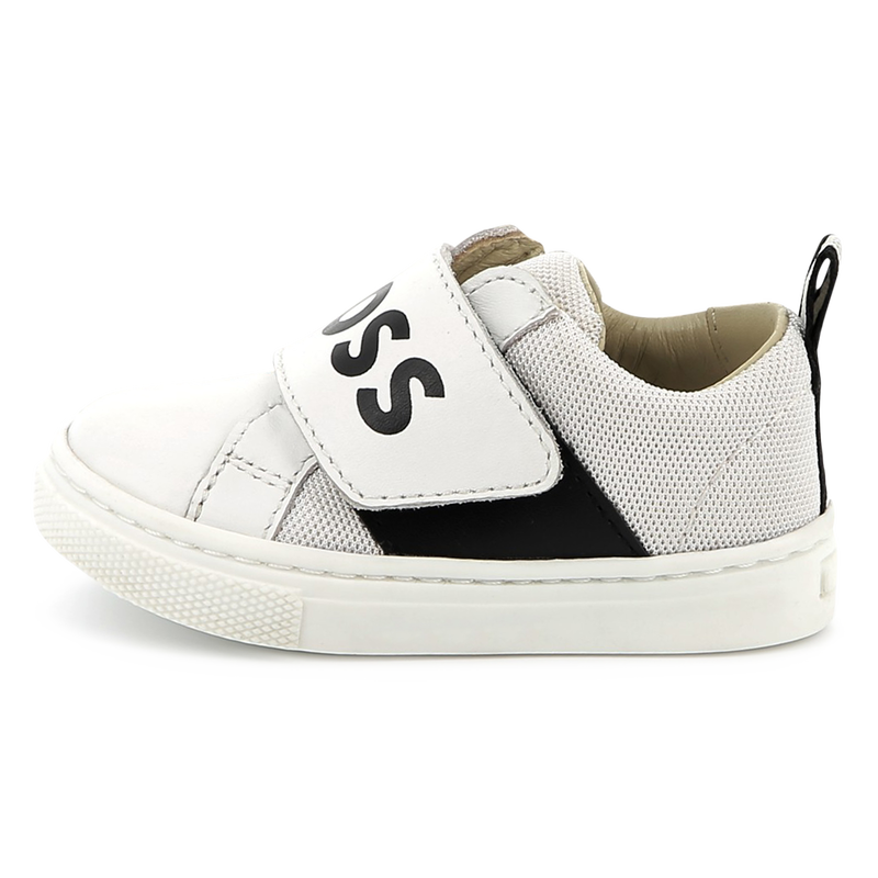 Leather Velcro sneakers BOSS 
                    BOY