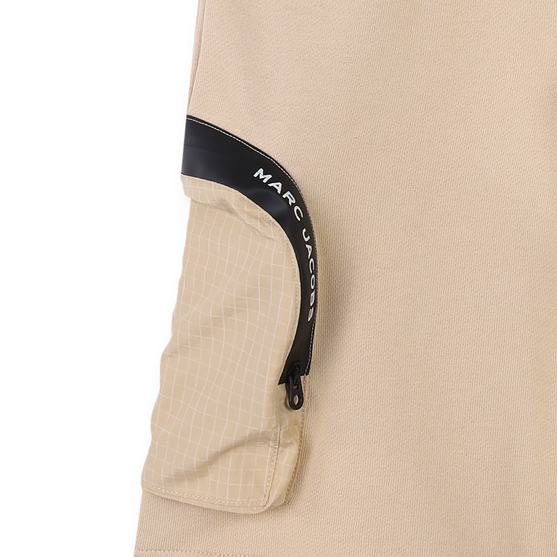 Cotton fleece Bermuda shorts THE MARC JACOBS 
                    BOY