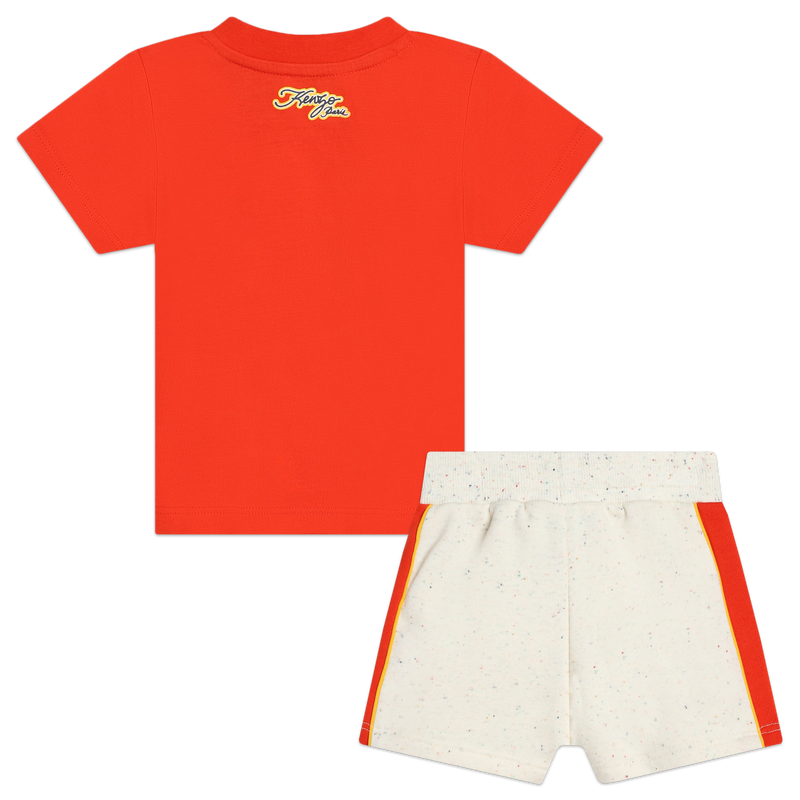 Printed cotton ensemble KENZO KIDS 
                    BOY