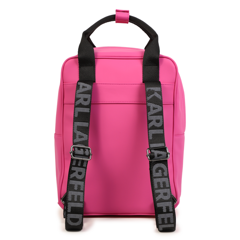 Backpack with double handles KARL LAGERFELD KIDS 
                    GIRL