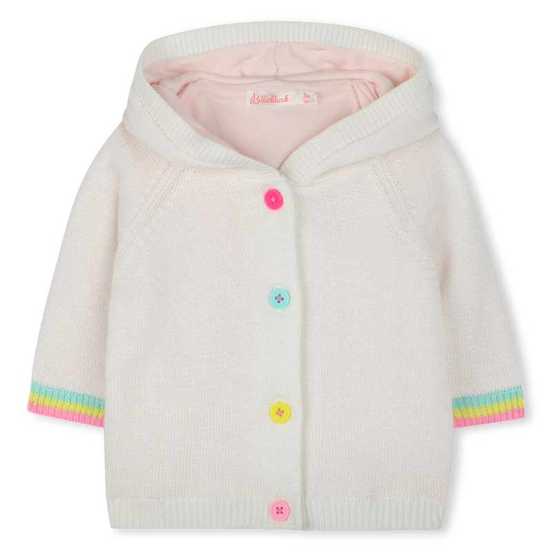Hooded cotton coat BILLIEBLUSH 
                    GIRL