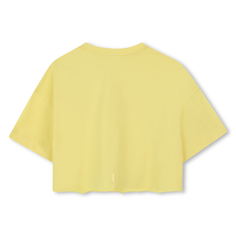 Short T-shirt with prints GIVENCHY 
                    GIRL