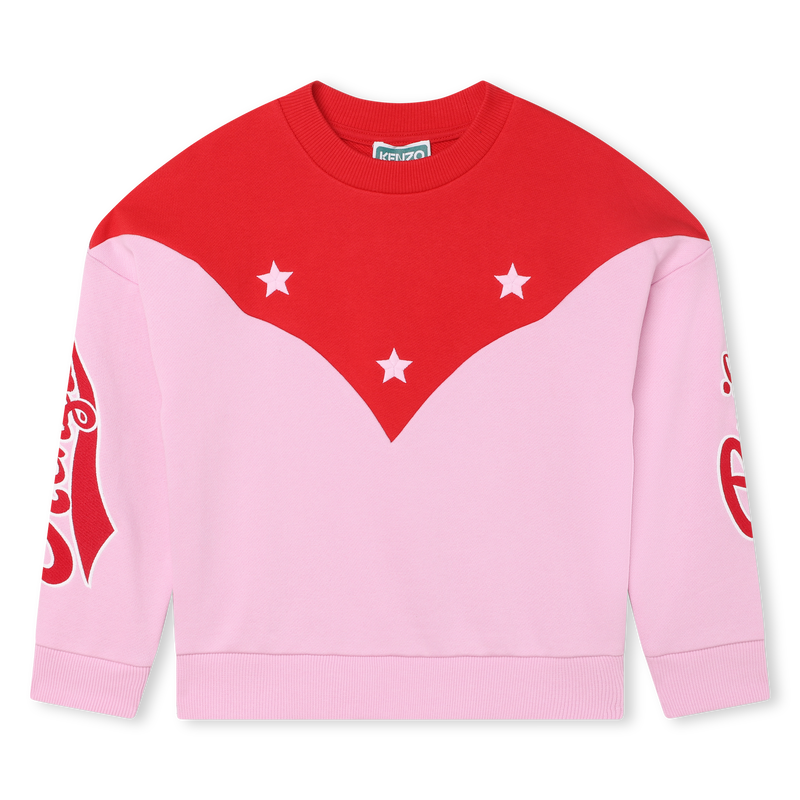 Embroidered sweatshirt KENZO KIDS 
                    GIRL