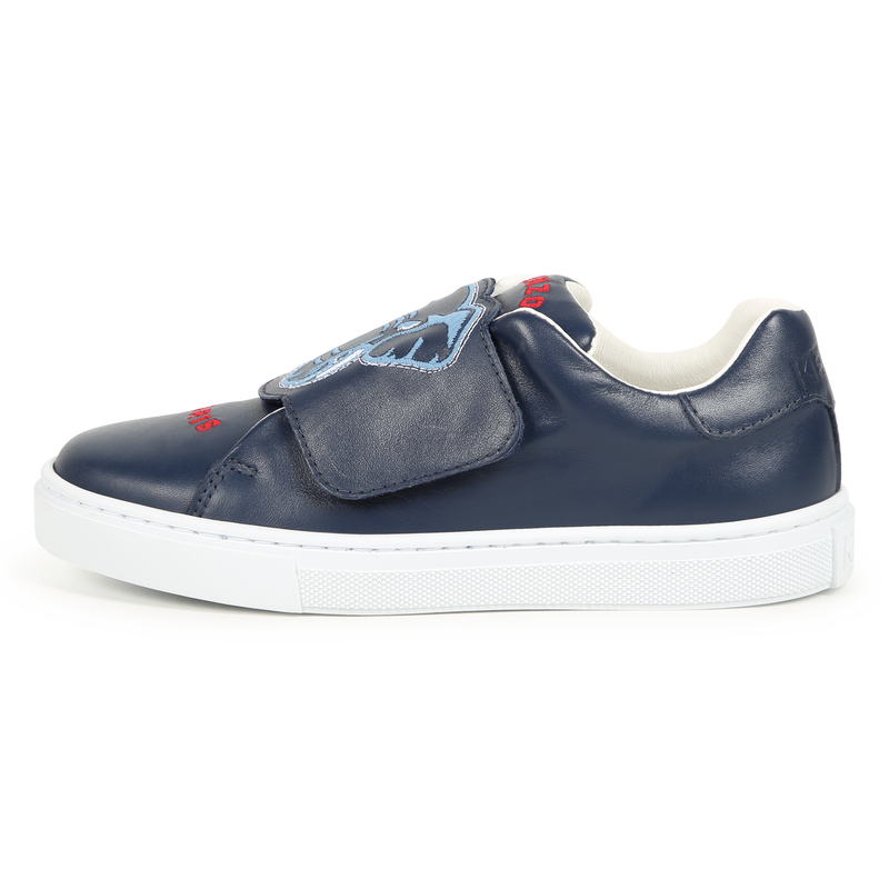Leather Velcro Sneakers KENZO KIDS 
                    UNISEX