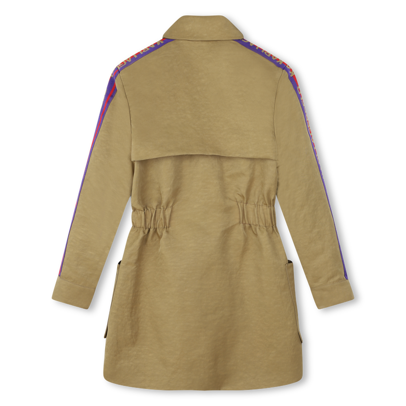 Trench-Style Shirt Dress KARL LAGERFELD KIDS 
                    GIRL